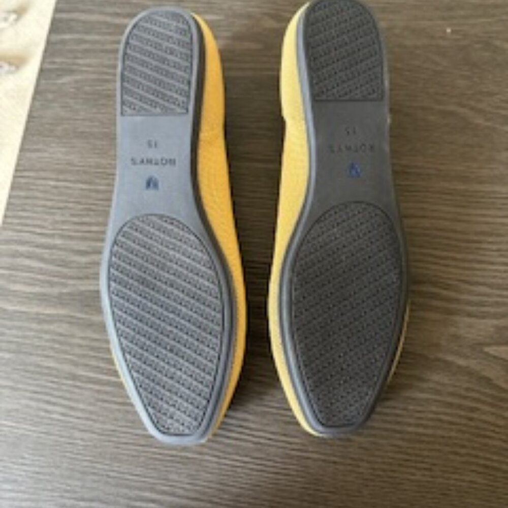 Rothy's Square Toe Flat - Yellow - image 5